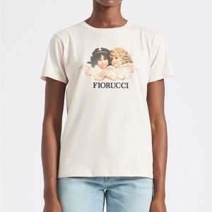 Light Pink Fiorucci Angel T-Shirt (small)